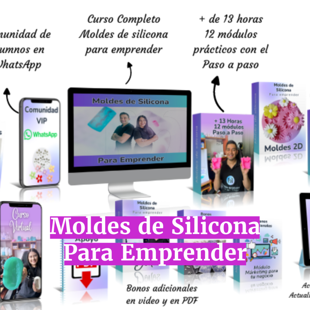 Moldes de Silicona Para Emprender